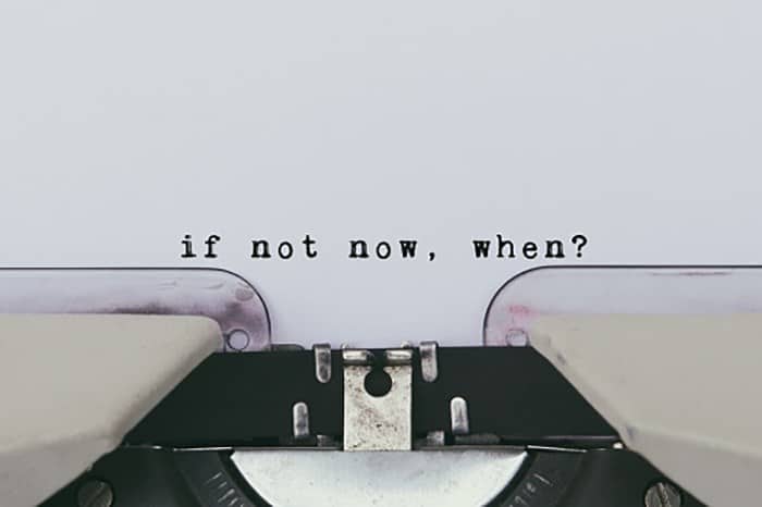 Typewriter "if not now, when?", The Creative Company, PR, Newsletter