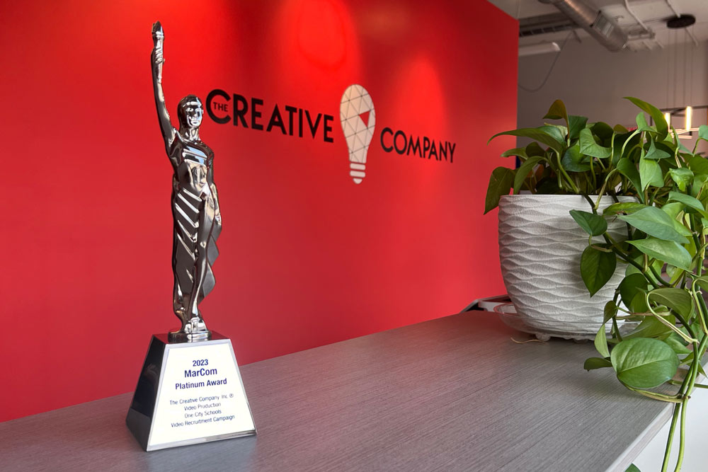 Platinum MarCom Award