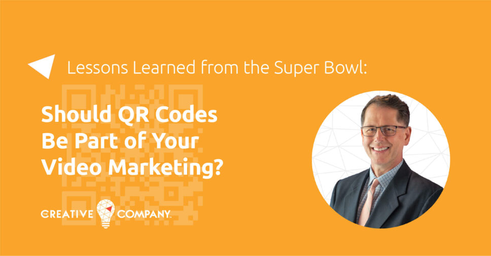 Lessons Learned From the Super Bowl: Should QR Codes Be Part of Your Video Marketing? graphic with Author, Craig Hadley's professional Headshot photo.