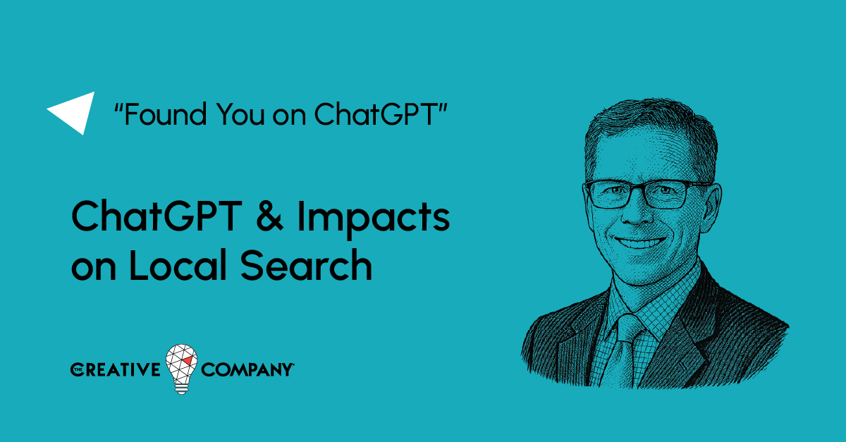 Photo and title of the article with ChatGPT Impacts on Local Search, by Craig Hadley, Madison, WI.